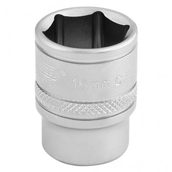 Draper Expert 16542 - 3/8" Square Drive 6 Point Metric Socket (16mm)