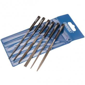 Draper 82577 - 140mm Needle File Set (6 Piece)