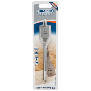 Draper Expert 41590 - Expert 22.0mm Flat Wood Bit