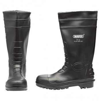 Draper 02697 - Safety Wellington Boots- Size 7 (S5)