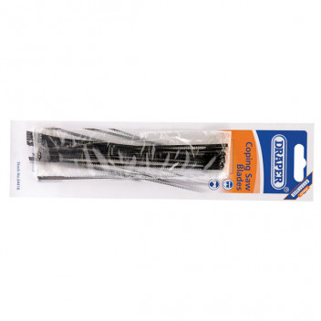 Draper 64416 - 10 x 15tpi Coping Saw Blades for 64408 and 18052 Coping Saws