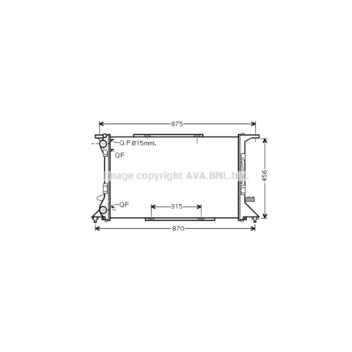 AVA AI2306 - Radiator