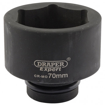 Draper Expert 05131 - Expert 70mm 1" Square Drive Hi-Torq® 6 Point Impact Socket