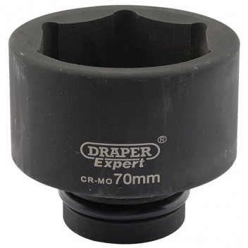 Draper Expert 05131 - Expert 70mm 1" Square Drive Hi-Torq&#174; 6 Point Impact Socket
