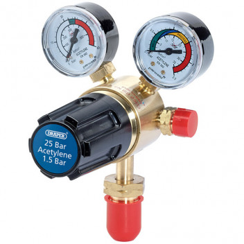 Draper 35008 - 25 Bar Acetylene Regulator