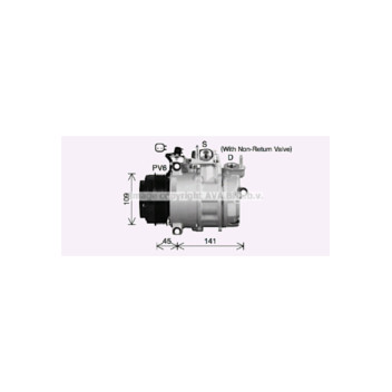 AVA FDAK692 - Compressor (A/C)