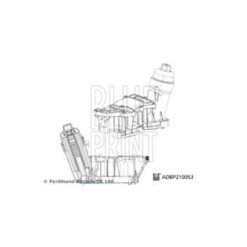 Blue Print ADBP210053 - Oil Filter Housing