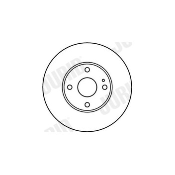 Jurid 562197JC-1 - Brake Disc (Front)