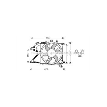 AVA OL7506 - Cooling Fan
