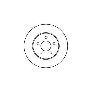 PPF DS5077 - Brake Disc (Rear)