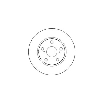 PPF DS7055 - Brake Disc (Front)