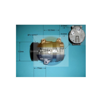 Auto Air 14-1113P - Compressor (A/C)