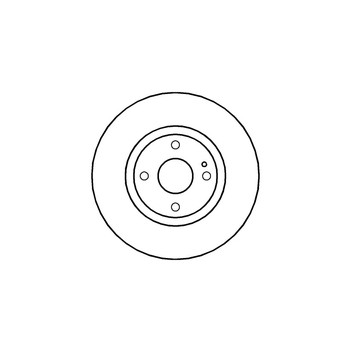 PPF DS6899 - Brake Disc (Front)