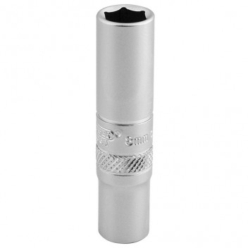 Draper Expert 16528 - 1/4" Square Drive 6 Point Deep Socket (8mm)