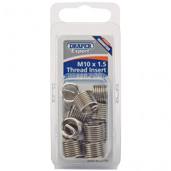 Draper Expert 21710 - Expert M10 x 1.5 Metric Thread Insert Refill Pack (12)