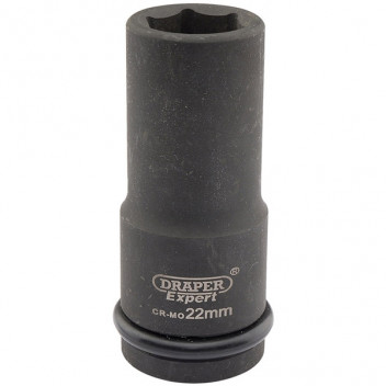 Draper Expert 05054 - Expert 22mm 3/4" Square Drive Hi-Torq® 6 Point Deep Impact Socket