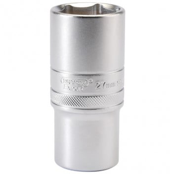 Draper Expert 16657 - 1/2" Square Drive 6 Point Metric Deep Socket (27mm)