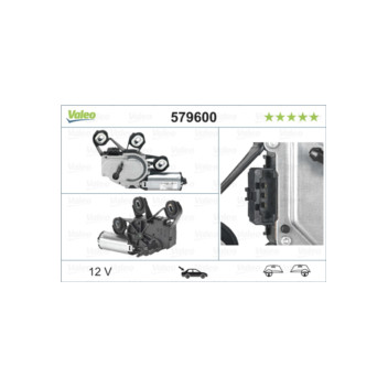 Valeo 579600 - Wiper Motor (Rear)