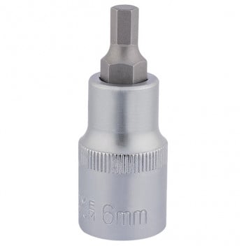 Draper Expert 16298 - 1/2" Sq. Dr. Hexagonal Socket Bits (6mm)