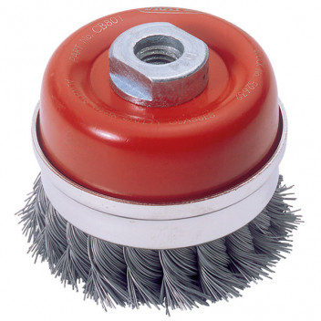 Draper Expert 52632 - Expert 80mm x M14 Twist Knot Wire Cup Brush