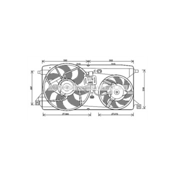 AVA FD7543 - Cooling Fan
