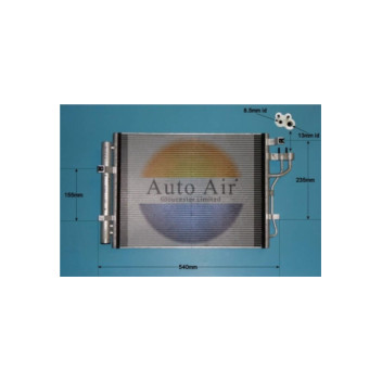 Auto Air 16-9670 - Condenser (A/C)