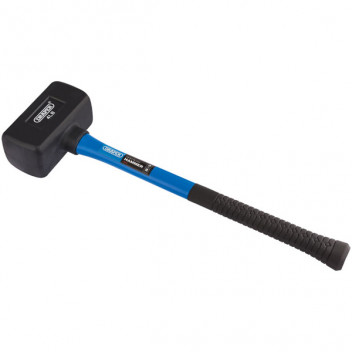 Draper 74319 - Rubber Dead Blow Hammer with Fibreglass Shafts (1.8kg/64oz)