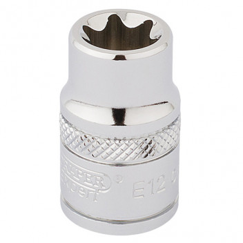 Draper Expert 34187 - 3/8" Square Drive Draper TX-STAR&#174; Socket (E12)