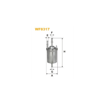 Luften F6019 - Fuel Filter