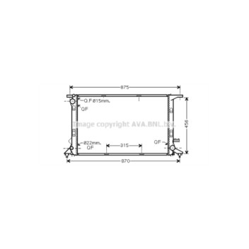 AVA AIA2290 - Radiator