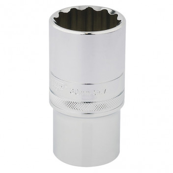 Draper Expert 33858 - 1/2" Square Drive Hi-Torq® 12 Point Deep Socket (30mm)