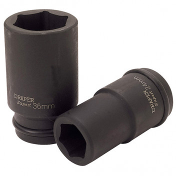 Draper Expert 71883 - Expert 24mm 3/4" Square Drive Hi-Torq&#174; 6 Point Deep Impact Socket