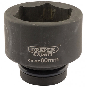 Draper Expert 05129 - Expert 60mm 1" Square Drive Hi-Torq&#174; 6 Point Impact Soc