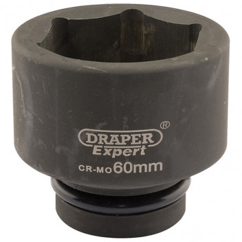 Draper Expert 05129 - Expert 60mm 1" Square Drive Hi-Torq&#174; 6 Point Impact Socket