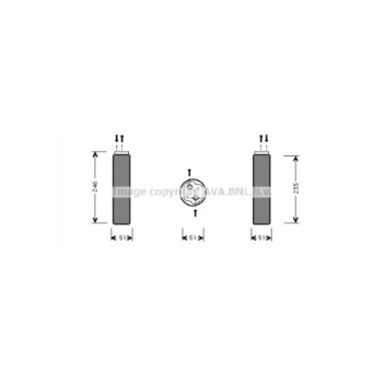 AVA RTD094 - Receiver Dryer
