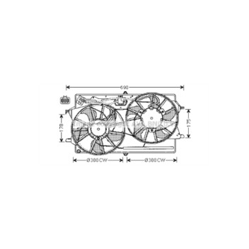 AVA FD7507 - Cooling Fan