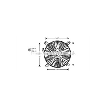 AVA SZ7509 - Cooling Fan