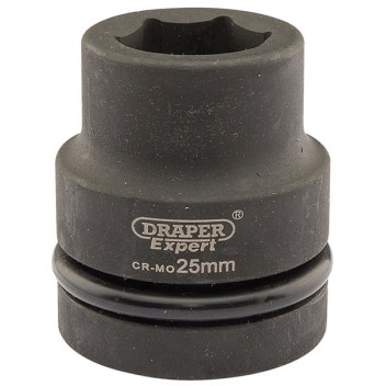 Draper Expert 05106 - Expert 25mm 1" Square Drive Hi-Torq® 6 Point Impact Socket