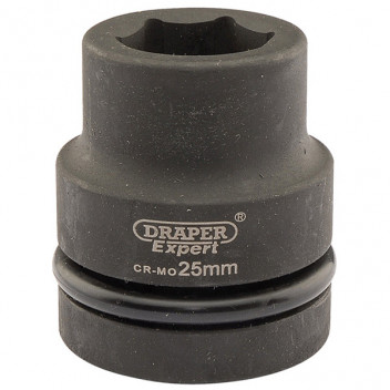 Draper Expert 05106 - Expert 25mm 1" Square Drive Hi-Torq&#174; 6 Point Impact Socket