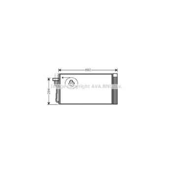 AVA BWA5273D - Condenser (A/C)