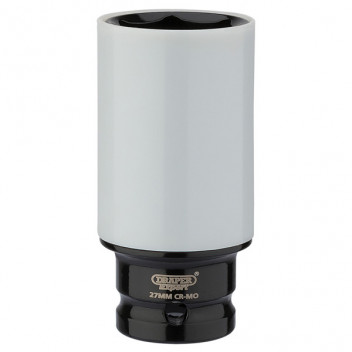 Draper Expert 83061 - 1/2" Sq. Dr. HI-TORQ® Wheel Nut Socket for Alloy Wheels (27mm)