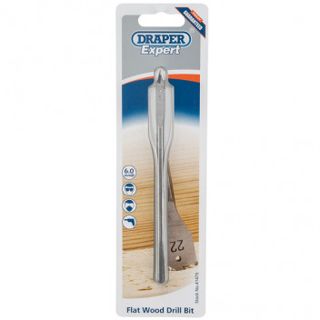 Draper Expert 41475 - Expert 6.0mm Flat Wood Bit