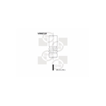 BGA Group V998719 - Exhaust Valve