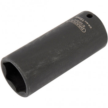Draper Expert 05193 - Expert 15mm 1/4" Square Drive Hi-Torq&#174; 6 Point Deep Imp