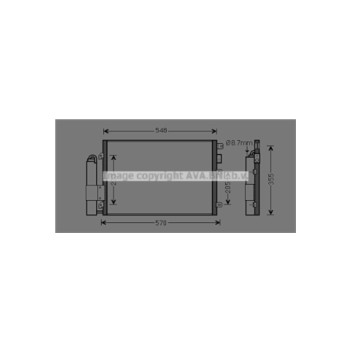 AVA RTA5275D - Condenser (A/C)
