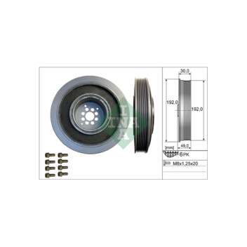 INA 544010220 - Crankshaft Pulley