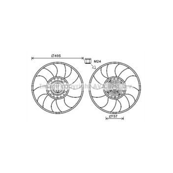 AVA FDF609 - Cooling Fan