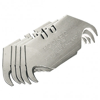 Draper 63757 - Card of 5 Hooked Trimming Knife Blades