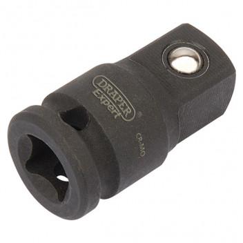 Draper Expert 07021 - Expert 1/4"(F) x 3/8"(M) Impact Socket Converter