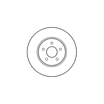 PPF DS5081 - Brake Disc (Front)